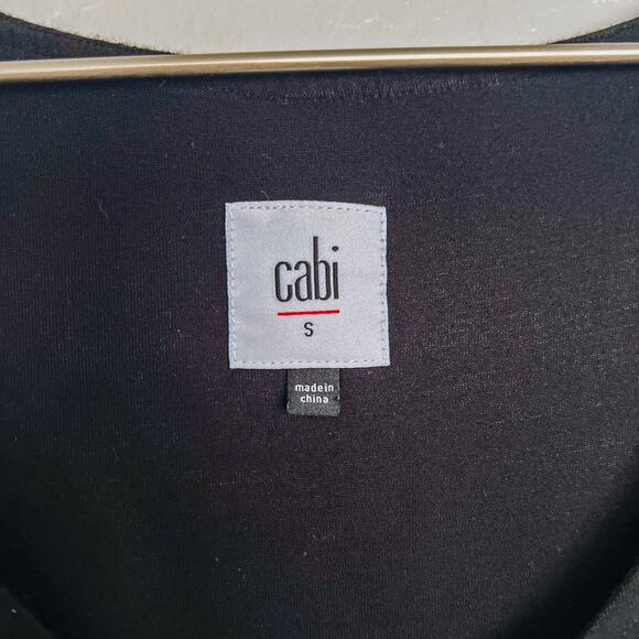 CAbi 3243 Black Beyond Tee Small - Picture 3 of 5